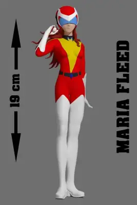 Figurine maria fleed 1:10 vinyl
